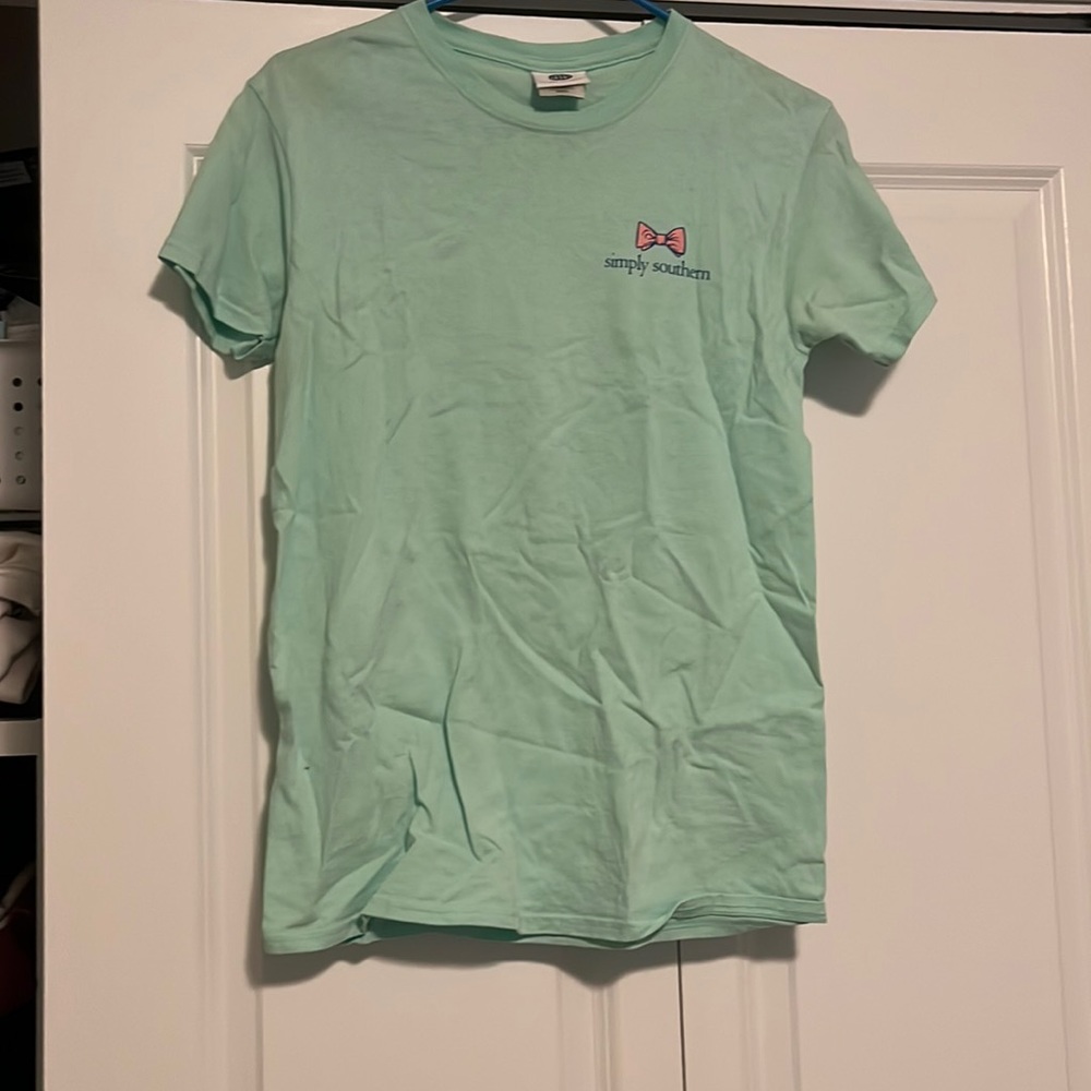 Simply Southern Mint short sleeve